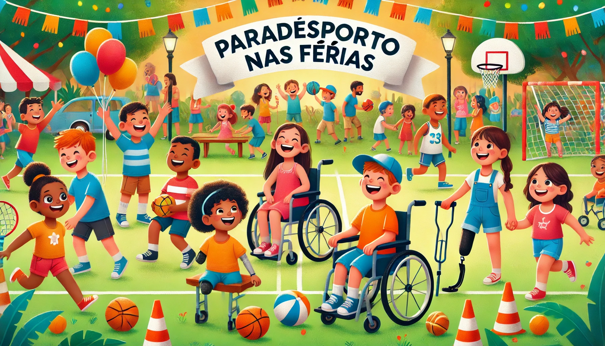 Paradesporto nas Férias oferece esporte adaptado para jovens com deficiência