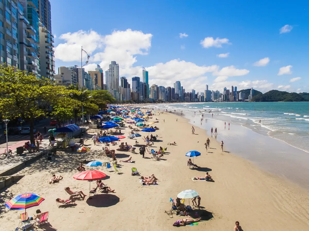 Praia Central Turismo em Balneário Camboriú - Atrações Turísticas BC - Turismo em Santa Catarina SC