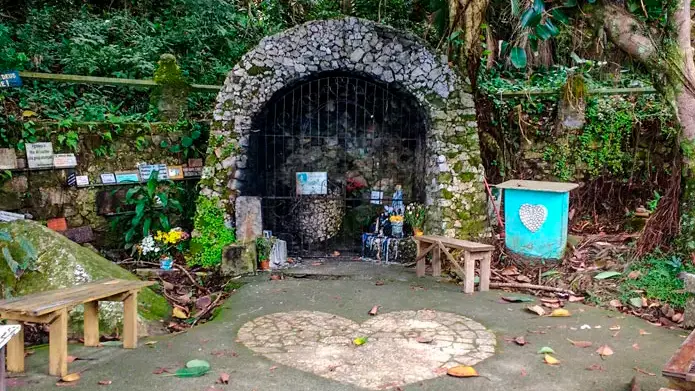 turismo em santa catarina sc garopaba gruta nossa senhora de lurdes foto divulgação setur garopaba