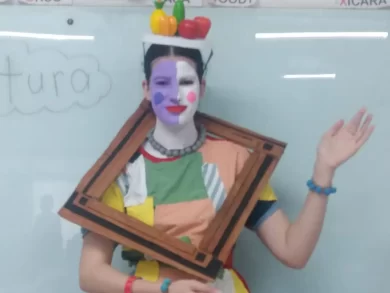 Alunos fazem releituras de obras de arte