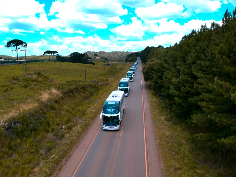 reunidas ônibus viagem turismo