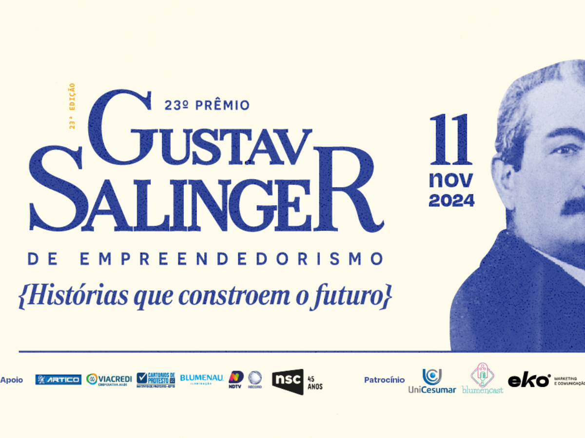 ACIB abre inscrições para o 23º Prêmio Gustav Salinger de Empreendedorismo