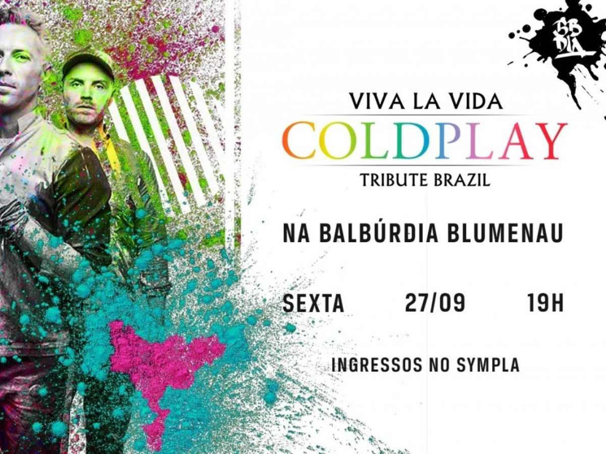 Com profissionais com mais de 12 anos de estrada, o Viva La Vida Coldplay Tribute Brazil é um espetáculo que já passou por quase todas as regiões do Brasil - e também pelo exterior - tocando os maiores hits da banda inglesa, que vão desde o primeiro álbum de 2000 até os mais atuais hits das rádios de todo o mundo.