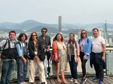 Balneário Camboriú recebeu jornalistas portugueses em press trip organizada pela Tap Air Portugal