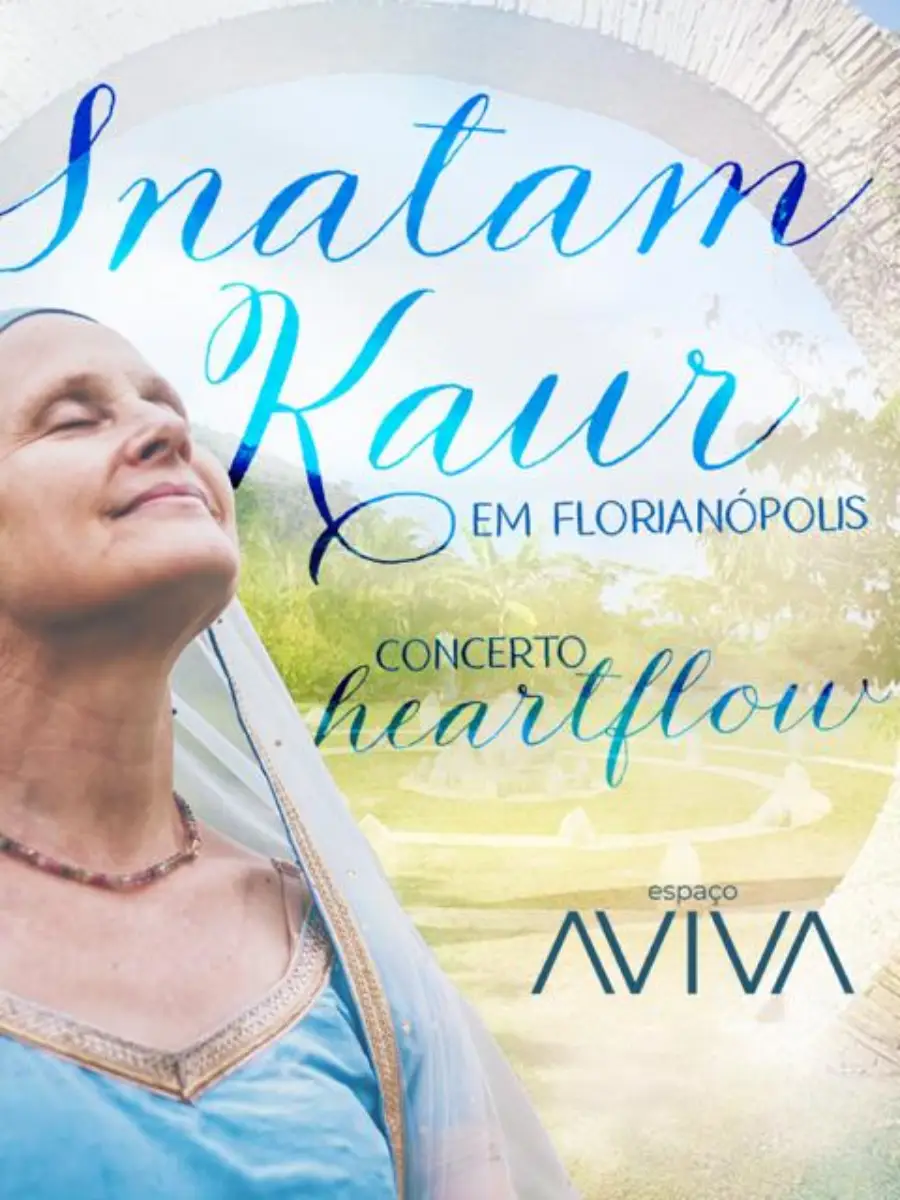 Snatam Kaur no Espaço AVIVA em Florianópolis