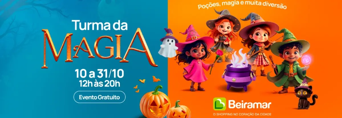 Beiramar Shopping realiza evento exclusivo de Halloween