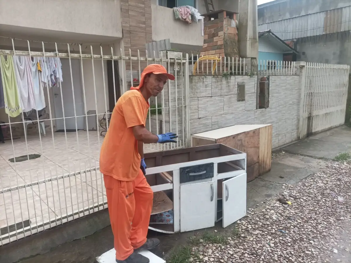 São José coletou mais de três mil toneladas de móveis descartados em ruas