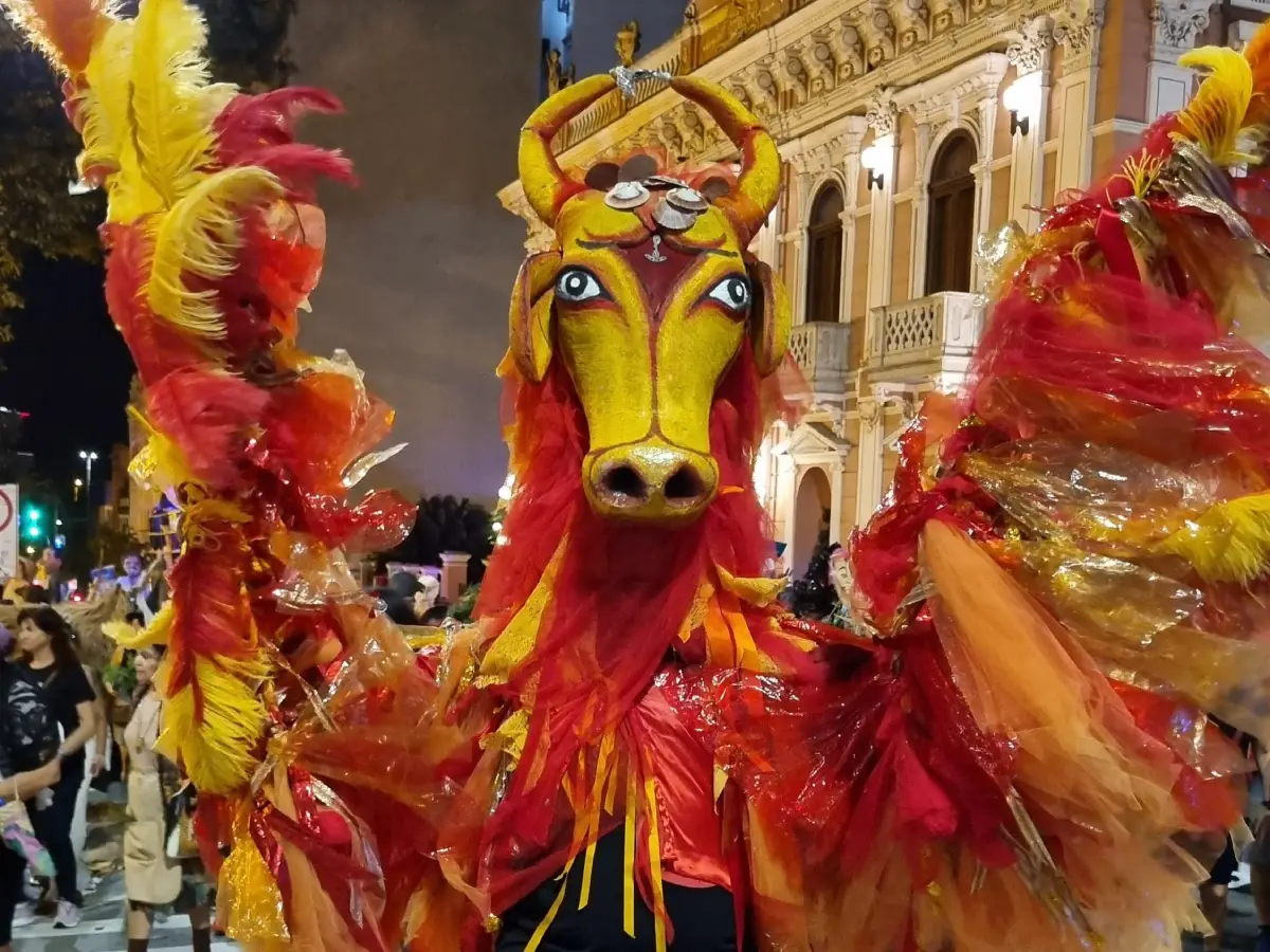 Bruxas e seres sobrenaturais percorrem o centro de Floripa no 4º Grande Baile Místico