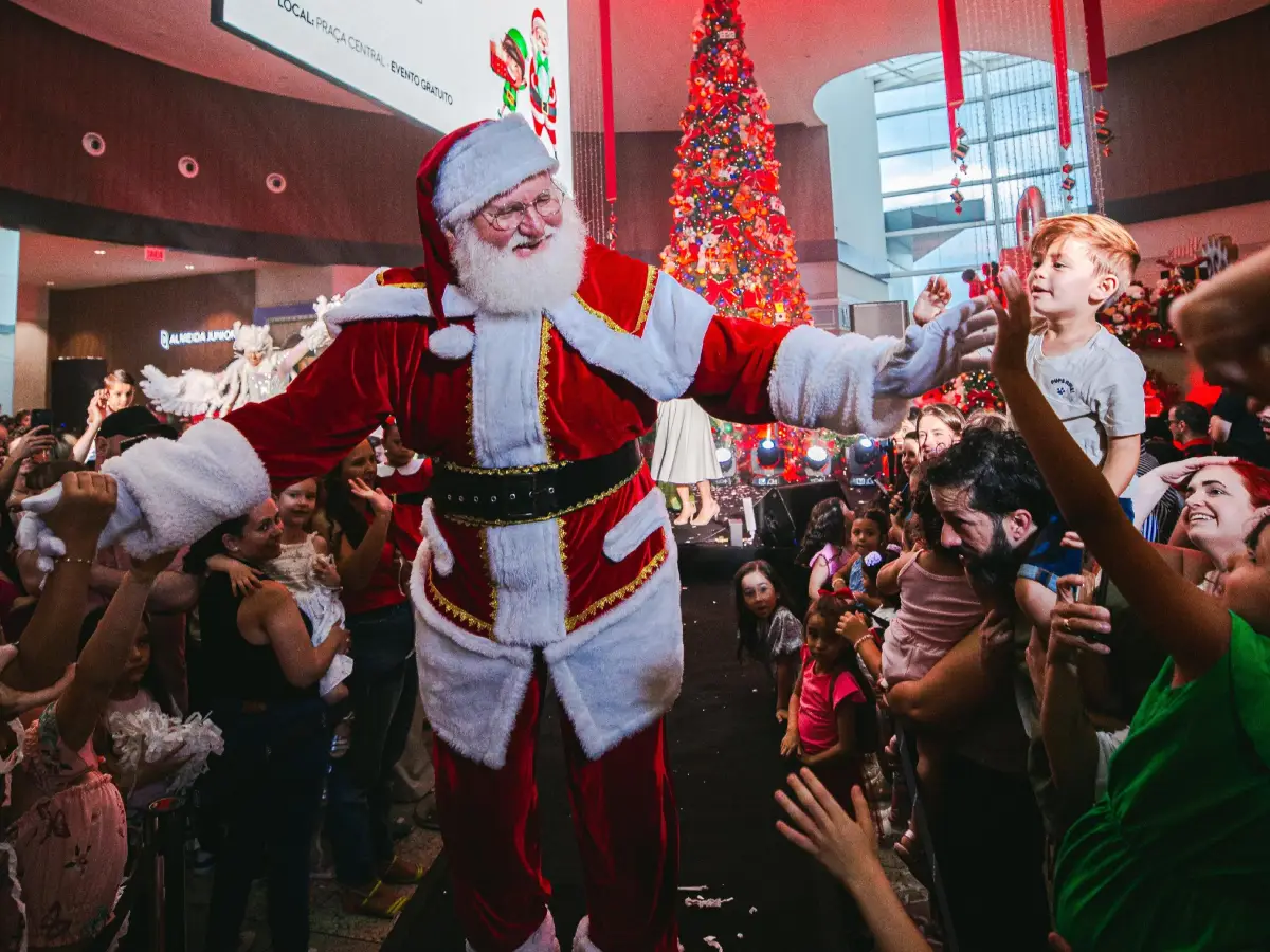 Programação de Natal do Continente Shopping