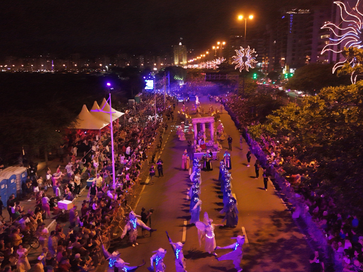 Desfile de Natal de Florianópolis é gratuito e aberto a todos os públicos