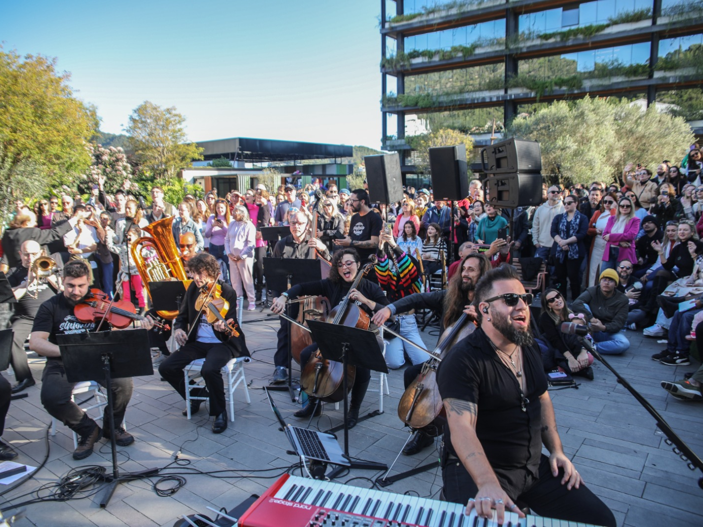 A Ossca faz concerto gratuito e ao ar livre neste domingo