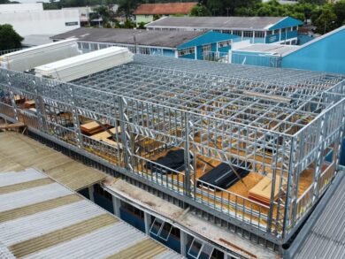 Obras em Steel Frame exigem planejamento e precisão técnica