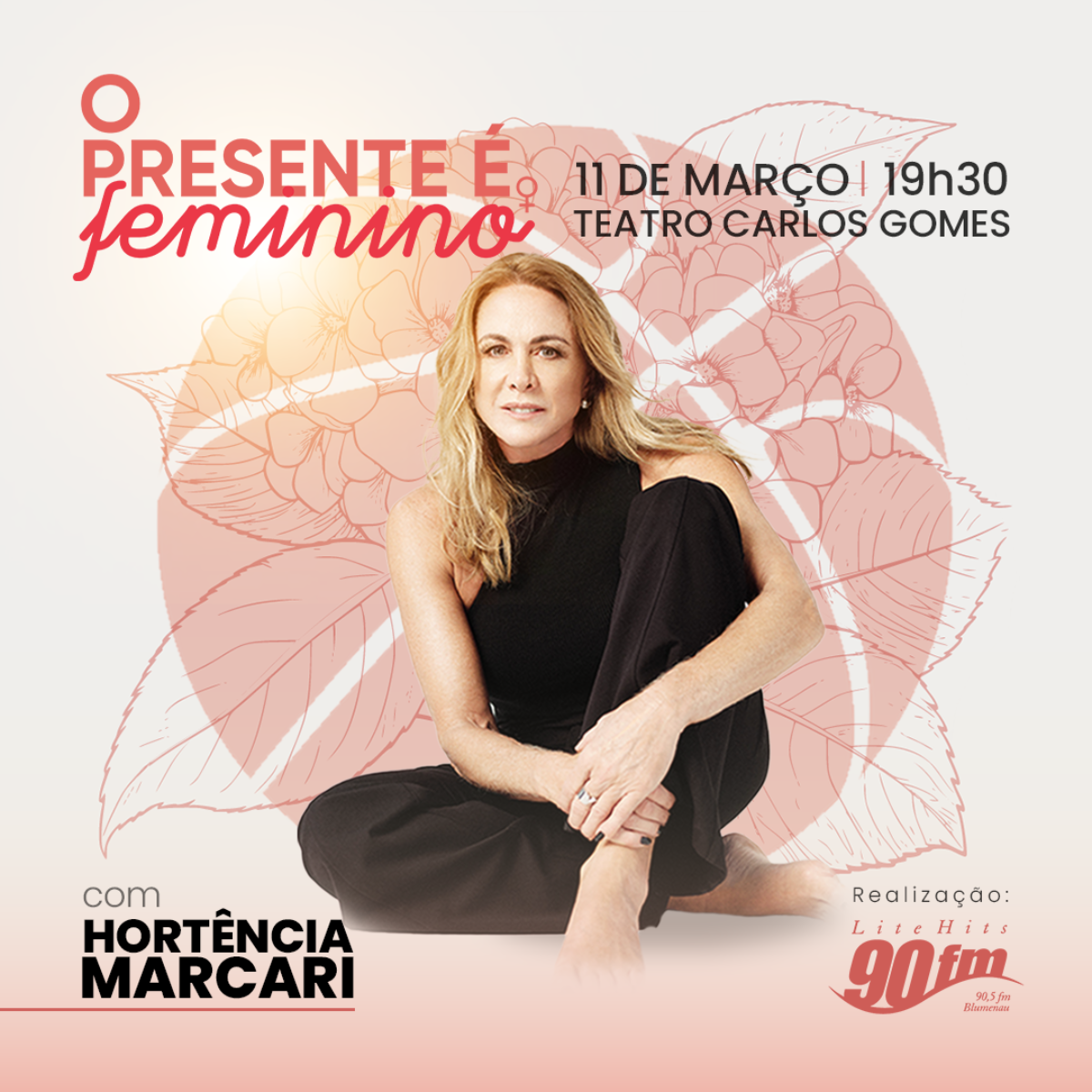 "O Presente é Feminino" | Palestra com Hortência Marcari