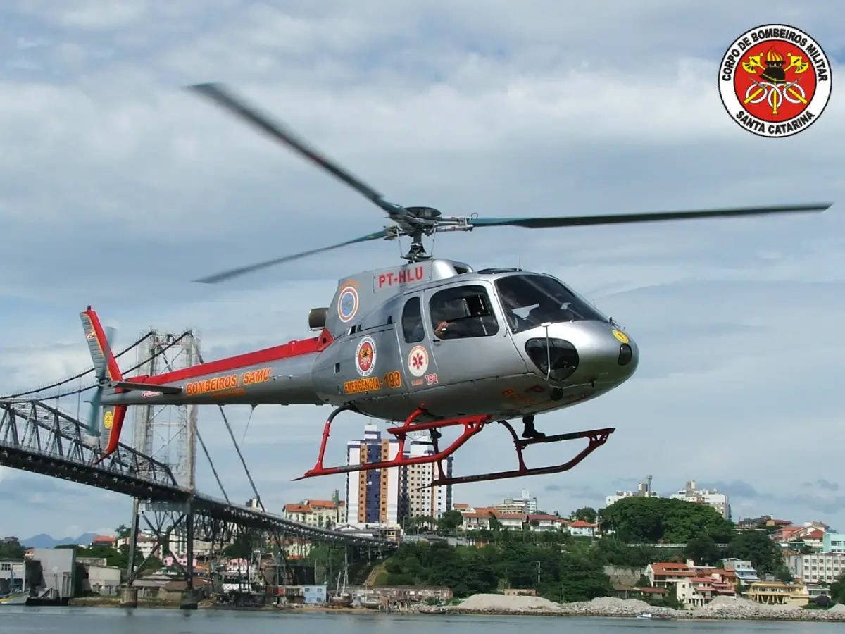 Helicóptero Arcanjo celebra 15 Anos de resgates que marcaram Santa Catarina