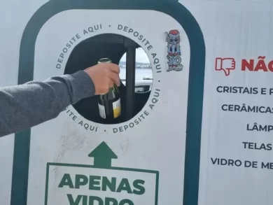 São José encaminha 230 toneladas de vidro para reciclagem