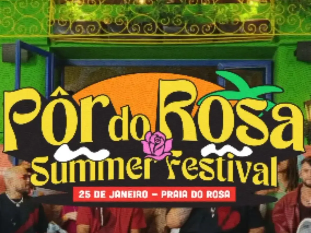 O Pôr do Rosa Summer Festival acontece no dia 25 de janeiro, a partir das 18 horas no Tantrarosa, casa de shows e eventos do município. O evento recebe, pela primeira vez na Praia do Rosa, litoral de Santa Catarina, o grupo Menos É Mais. 