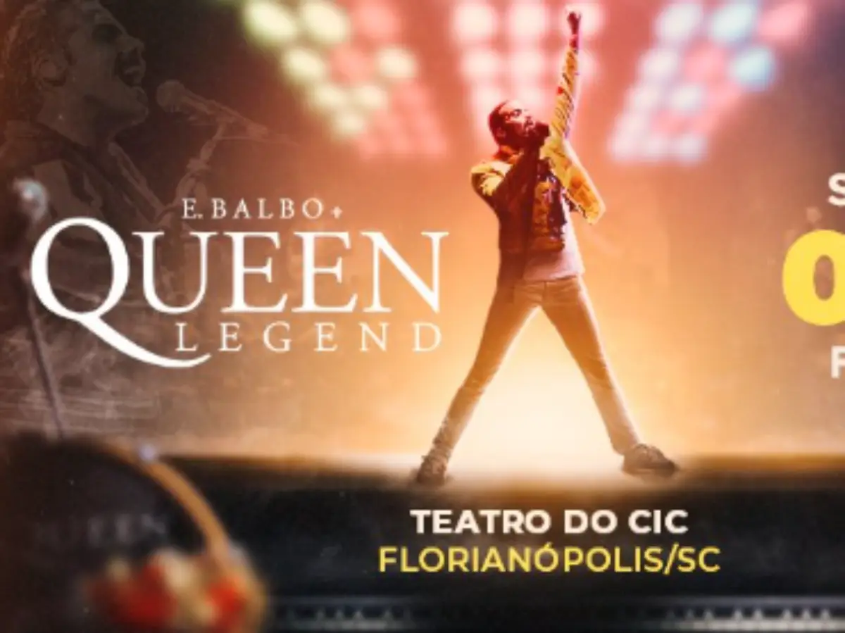 Queen Legend: Teatro Ademir Rosa (CIC) recebe show cover da banda britânica Queen