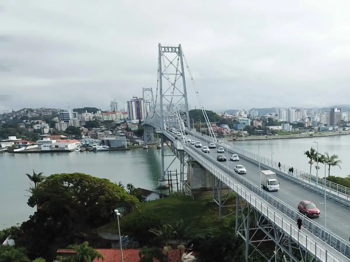 Confira as mudanças no trânsito da Ponte Hercílio Luz durante o Carnaval