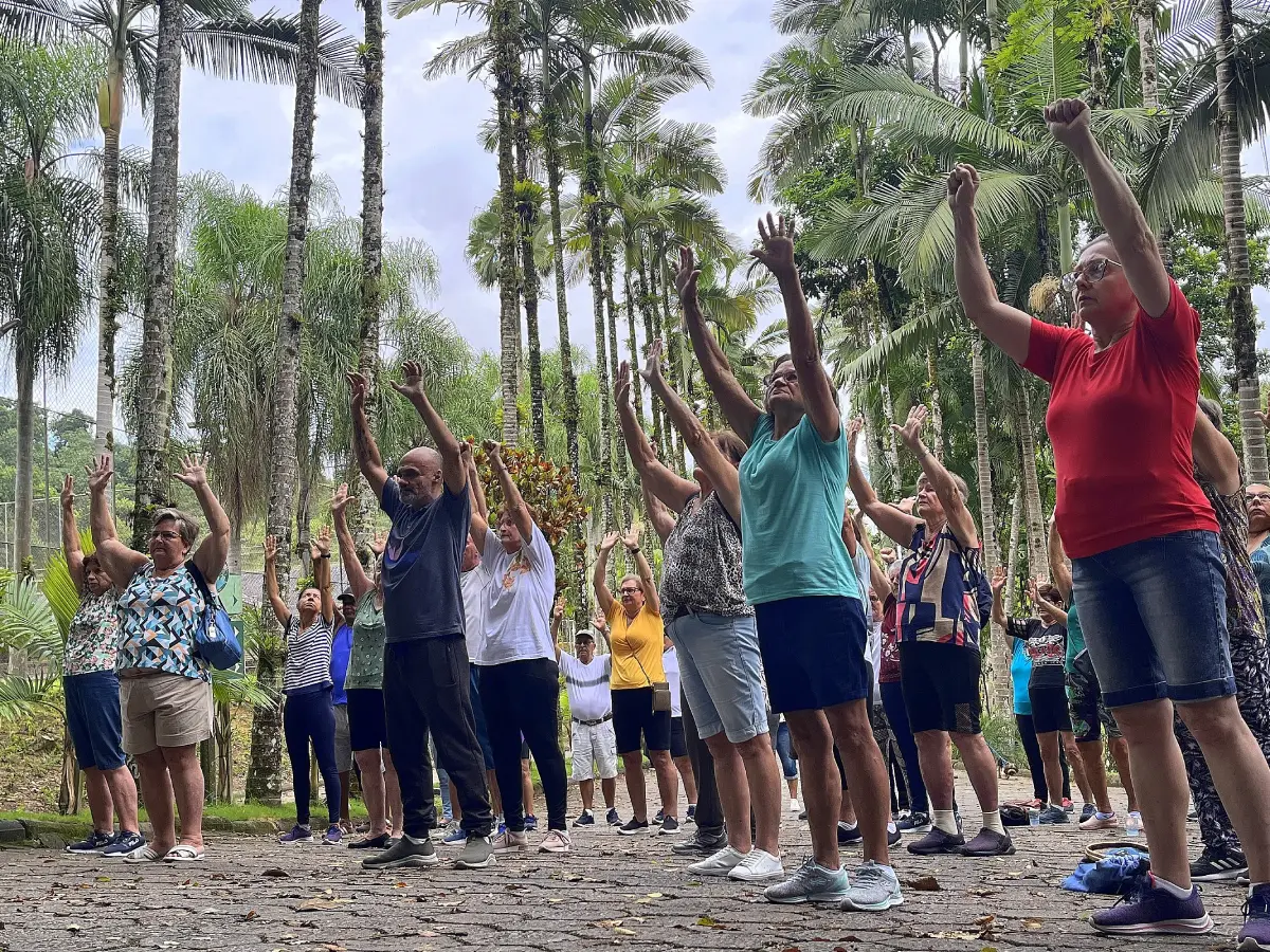 Colônia de Férias dos idosos movimenta Parque Malwee