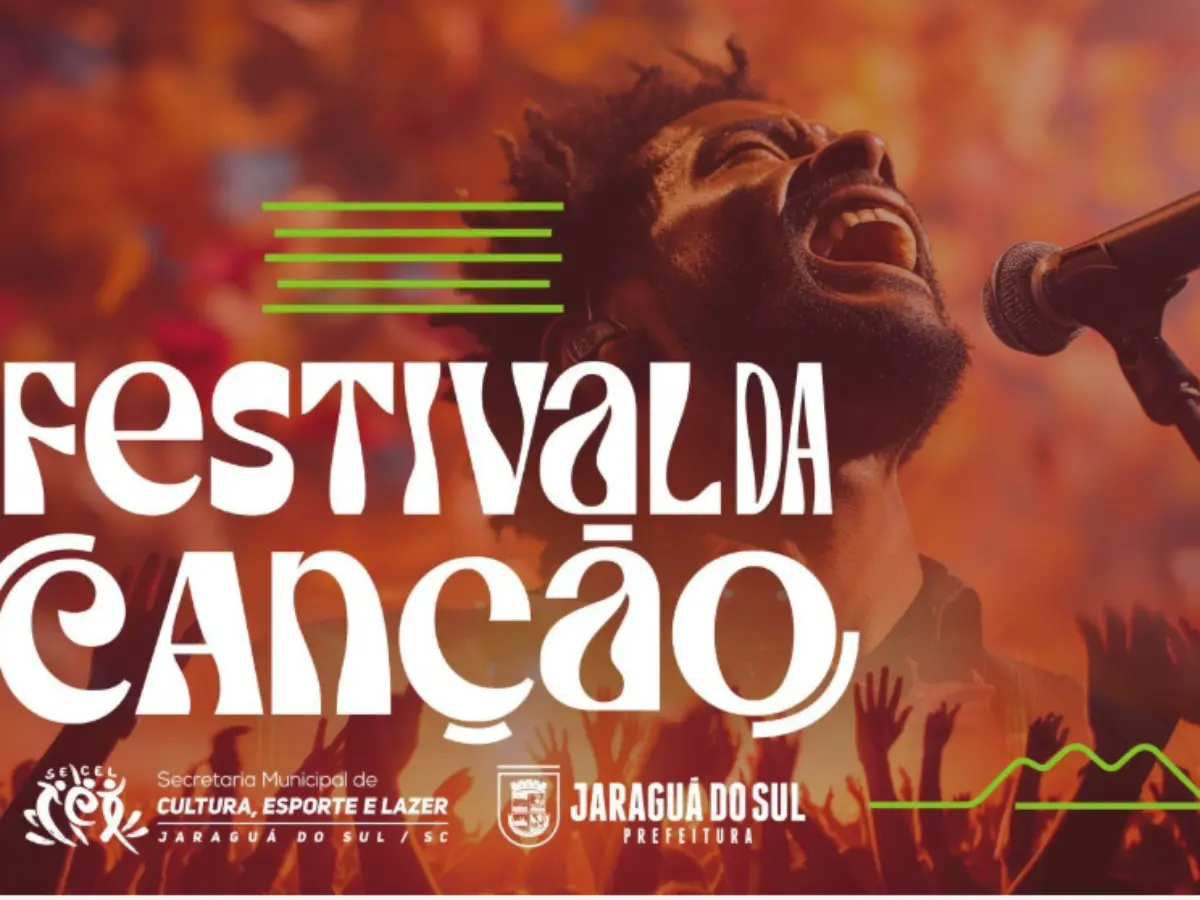 Festival da Canção 2025 de Jaraguá do Sul está com inscrições abertas