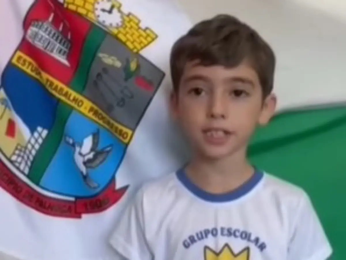 Alunos da rede municipal de educação publicam vídeo em homenagem ao aniversário de Palhoça
