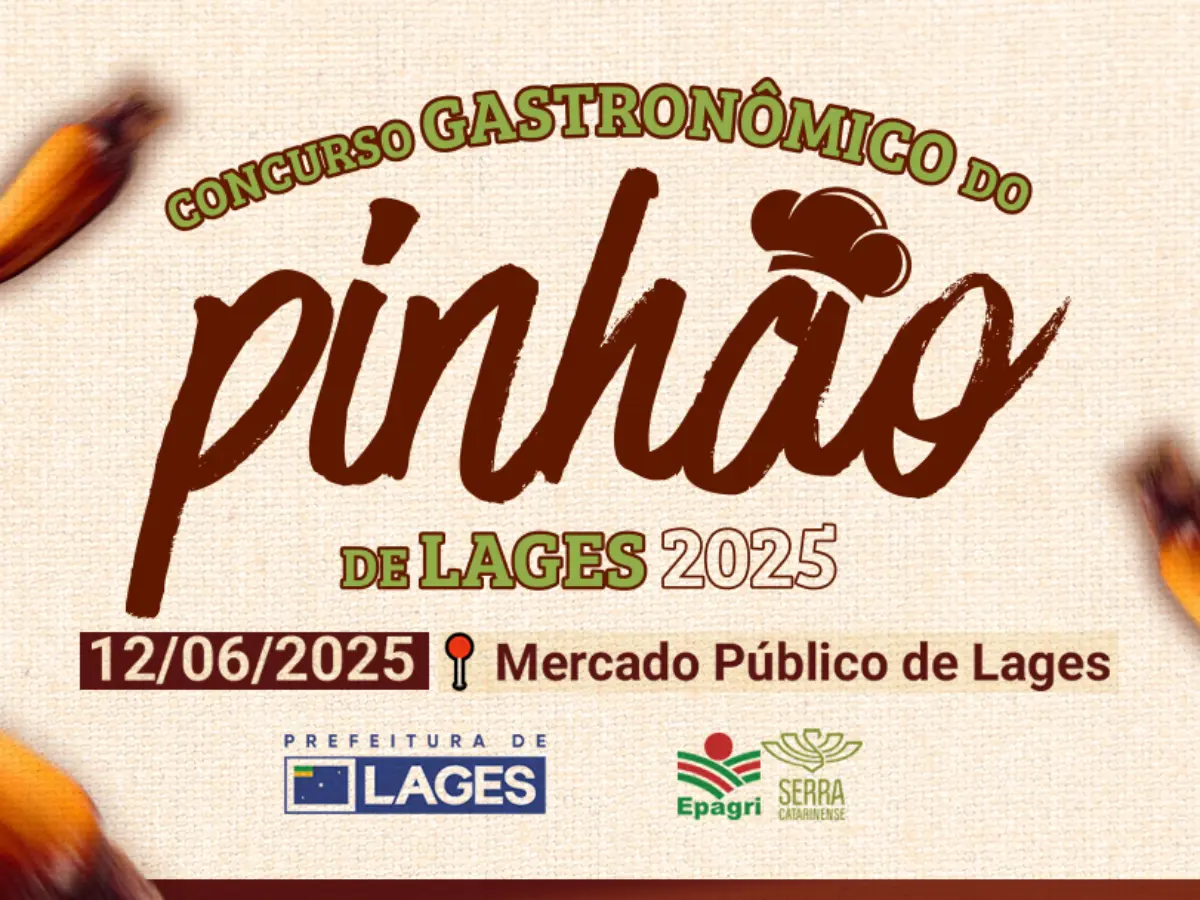 Concurso Gastronômico do Pinhão 2025 valoriza tradição e criatividade da culinária lageana