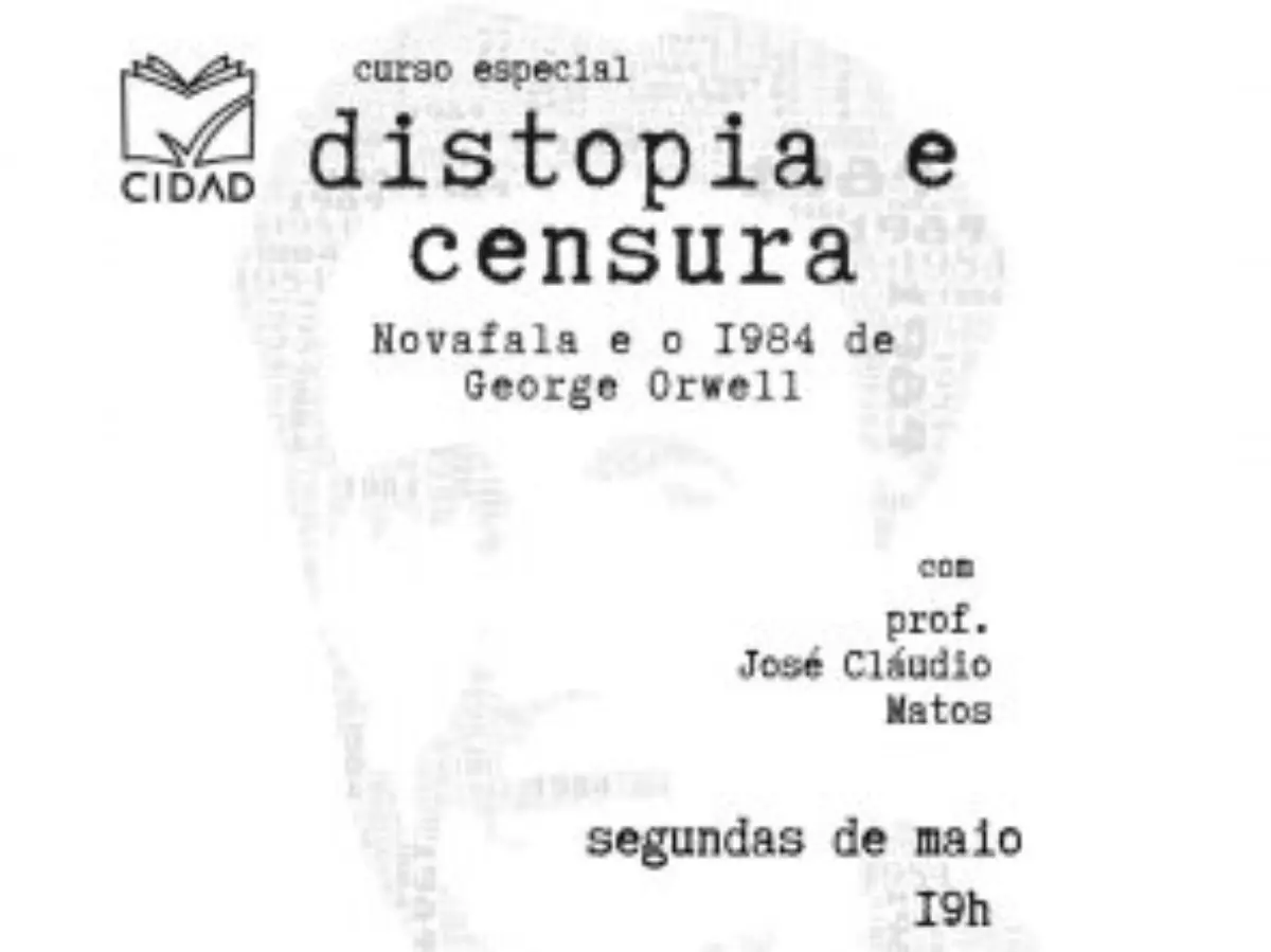 Distopia e censura na obra ‘1984’ são temas de curso online que começa em maio na UFSC