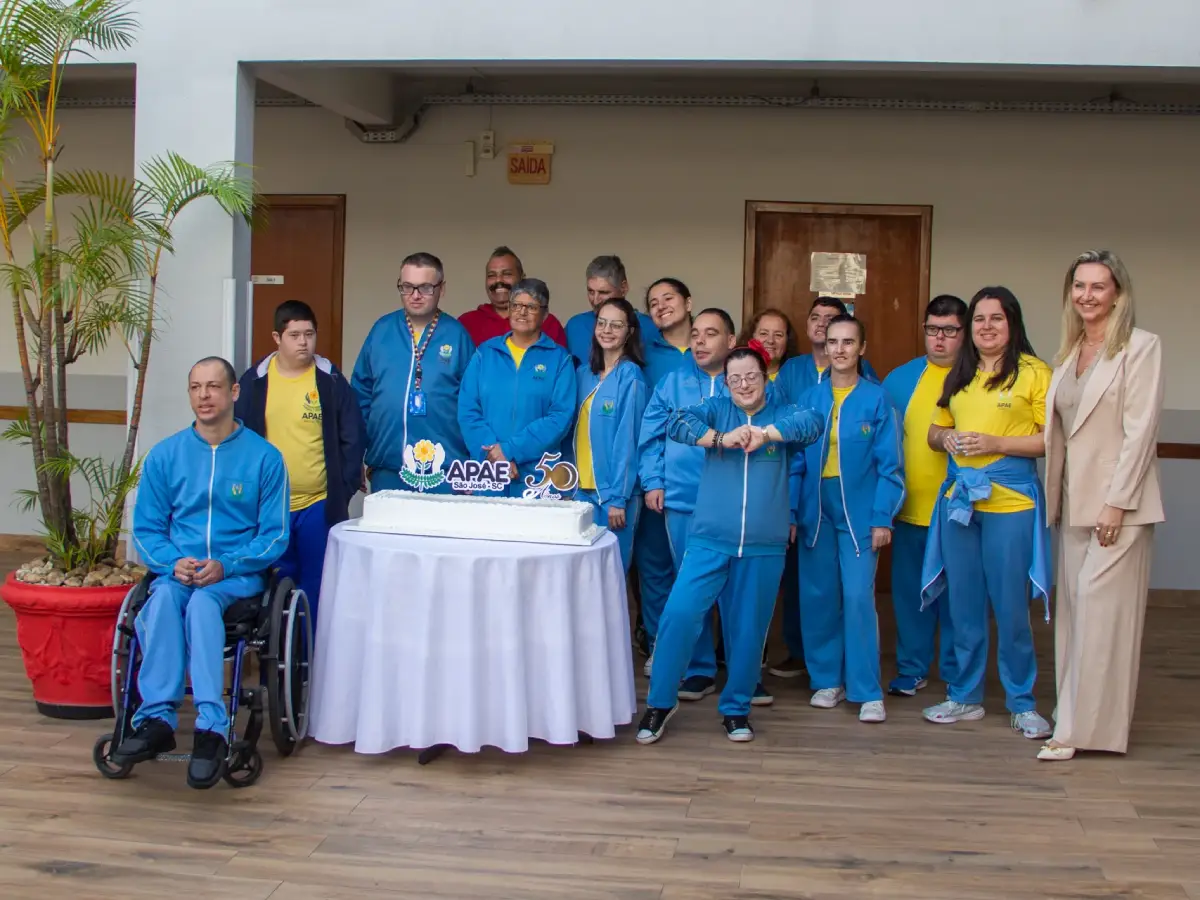 Apae de São José celebra 50 anos com estrutura ampliada e mais de 5 mil vidas transformadas