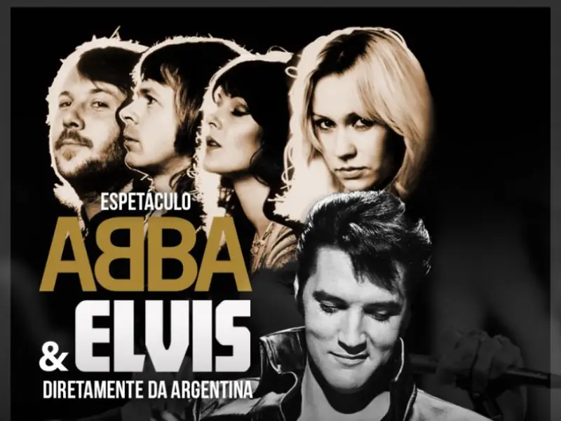 Espetáculo Elvis e Abba relembra trajetória de grandes astros da música mundial