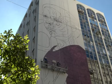 MURAIS DE ANTONIETA DE BARROS E FRANKLIN CASCAES RENASCEM NO CENTRO DE FLORIANÓPOLIS