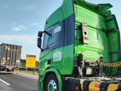 Corredores azuis impulsionam uso de GNV em veículos pesados nas rodovias federais em SC