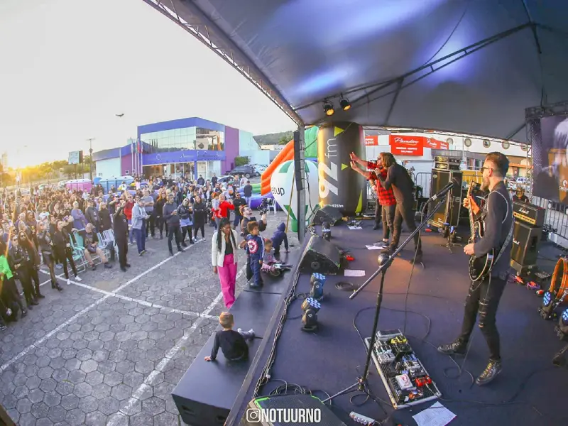 Criciúma Rock: música e gastronomia e sustentabilidade