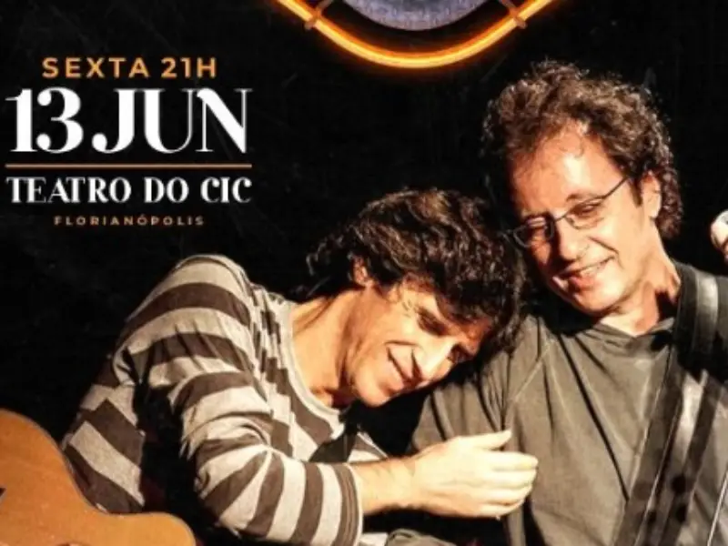 Florianópolis recebe o espetáculo que celebra 40 anos da trajetória de Kleiton & Kledir