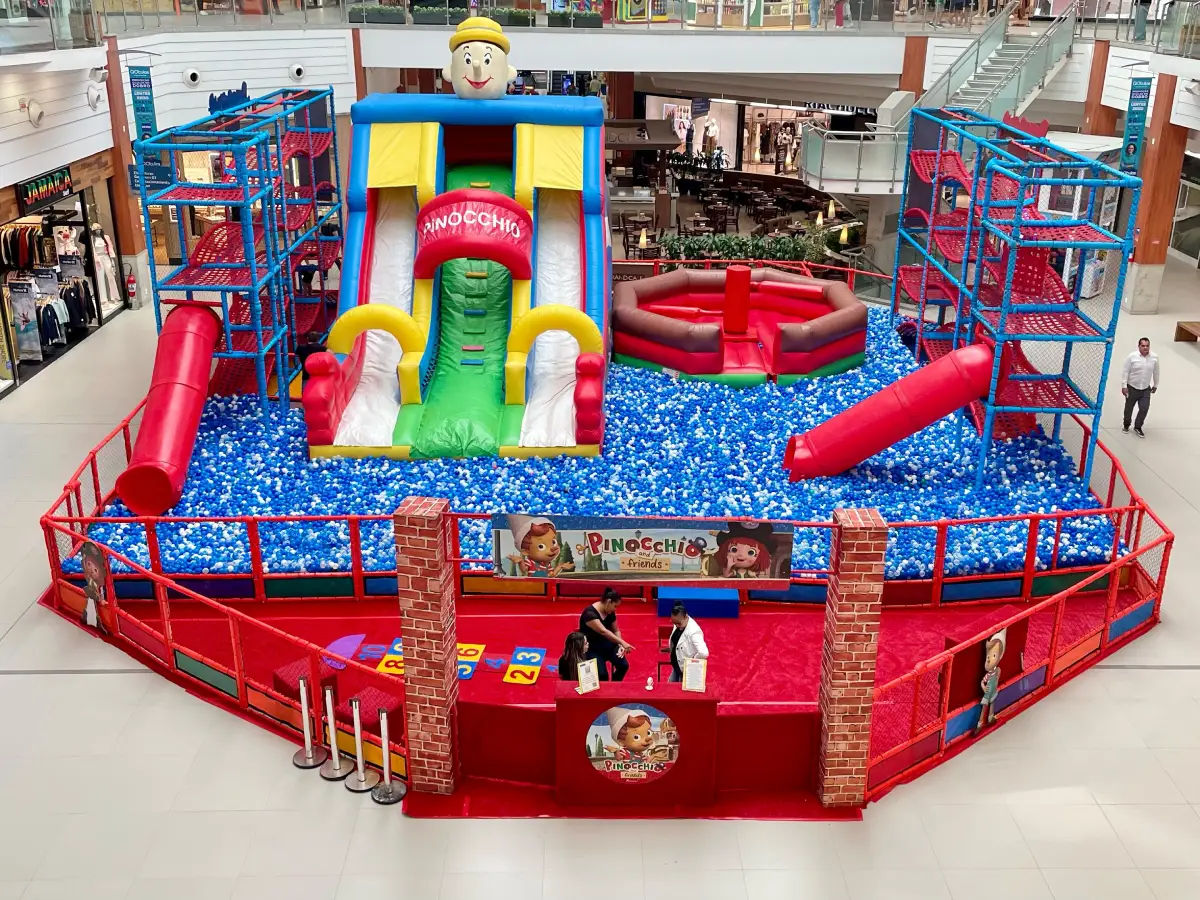 “Pinocchio and Friends” ganha parque temático exclusivo no Floripa Shopping