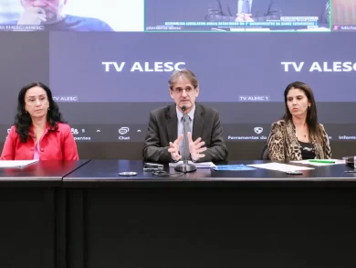 Deputado Neodi Saretta comandou a audiência pública