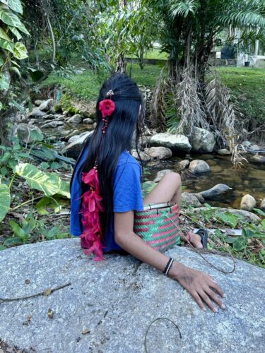 Vivência de Artesanato Guarani Mbyá - Kunhangue Rembiapó fortalece saberes ancestrais e empoderamento feminino na Aldeia Tekoá Tavaí