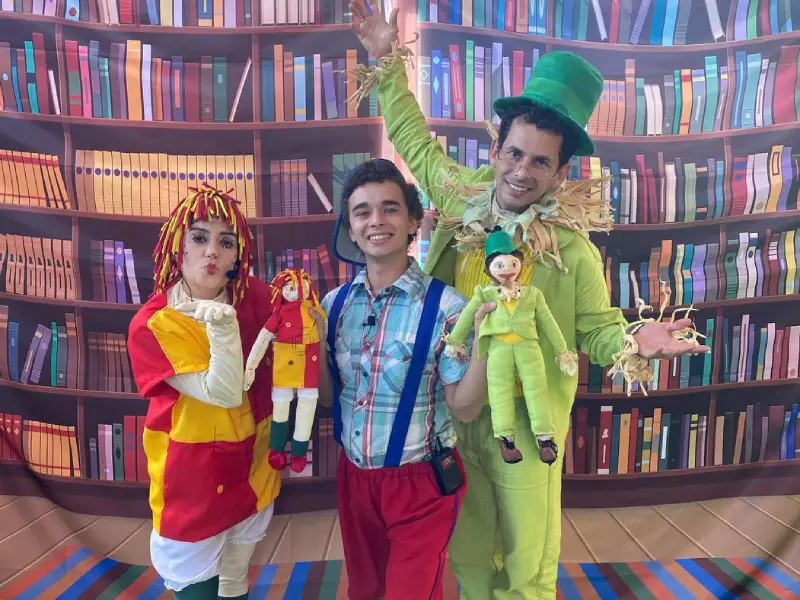 “Entre Sonhos” une o universo de Monteiro Lobato aos contos de Franklin Cascaes em espetáculo do Domingo com Teatro