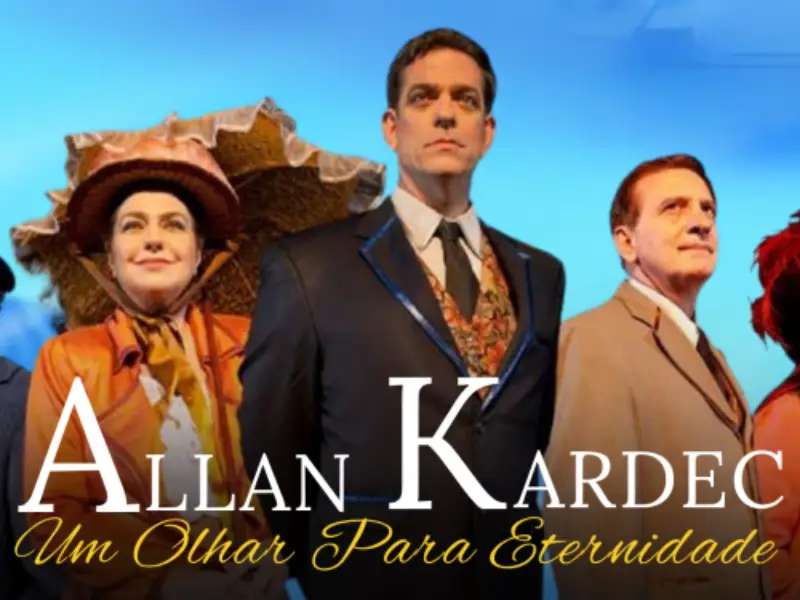 Espetáculo espírita leva ao palco a história de Allan Kardec em única apresentação