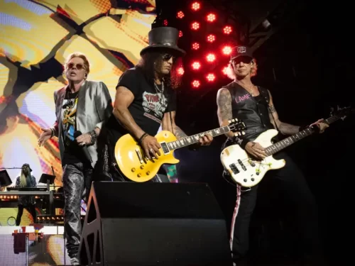 Show internacional da Banda Guns N’ Roses reunirá estrutura grandiosa, clássicos do rock e público de todas as partes