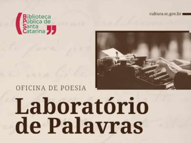 Oficina de Poesia na Biblioteca: um laboratório de palavras para escrever com o coração