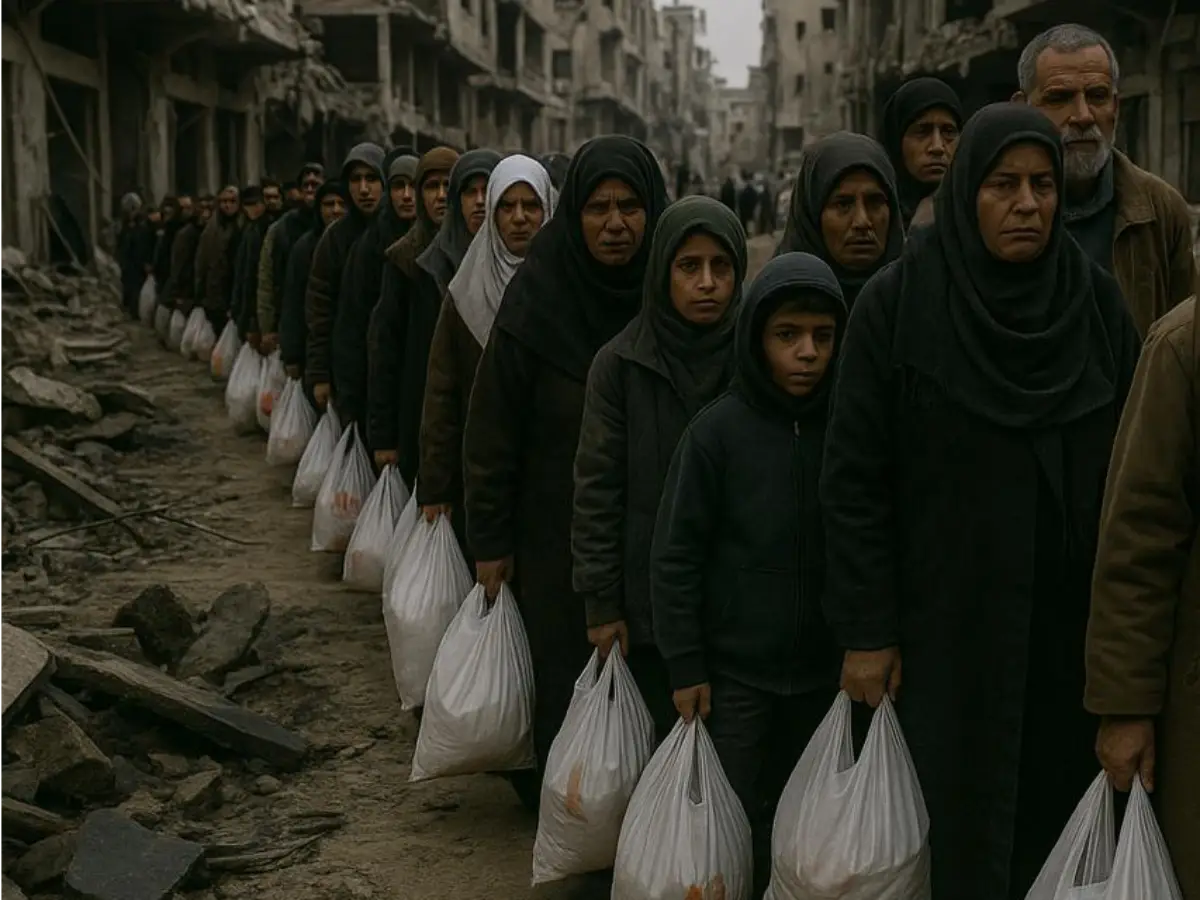 Em um mês, 516 palestinos foram assassinados buscando comida em Gaza