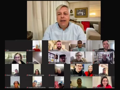 Fabiano da Luz oficializa candidatura ao comando do PT-SC em evento virtual com mais de 300 pessoas