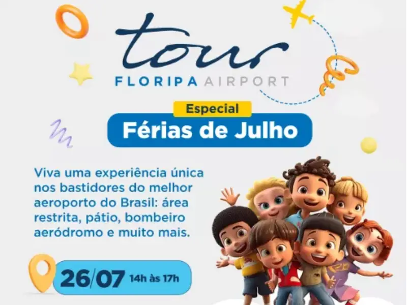 Tour Floripa Airport oferece passeio exclusivo pelos bastidores do aeroporto mais premiado do Brasil