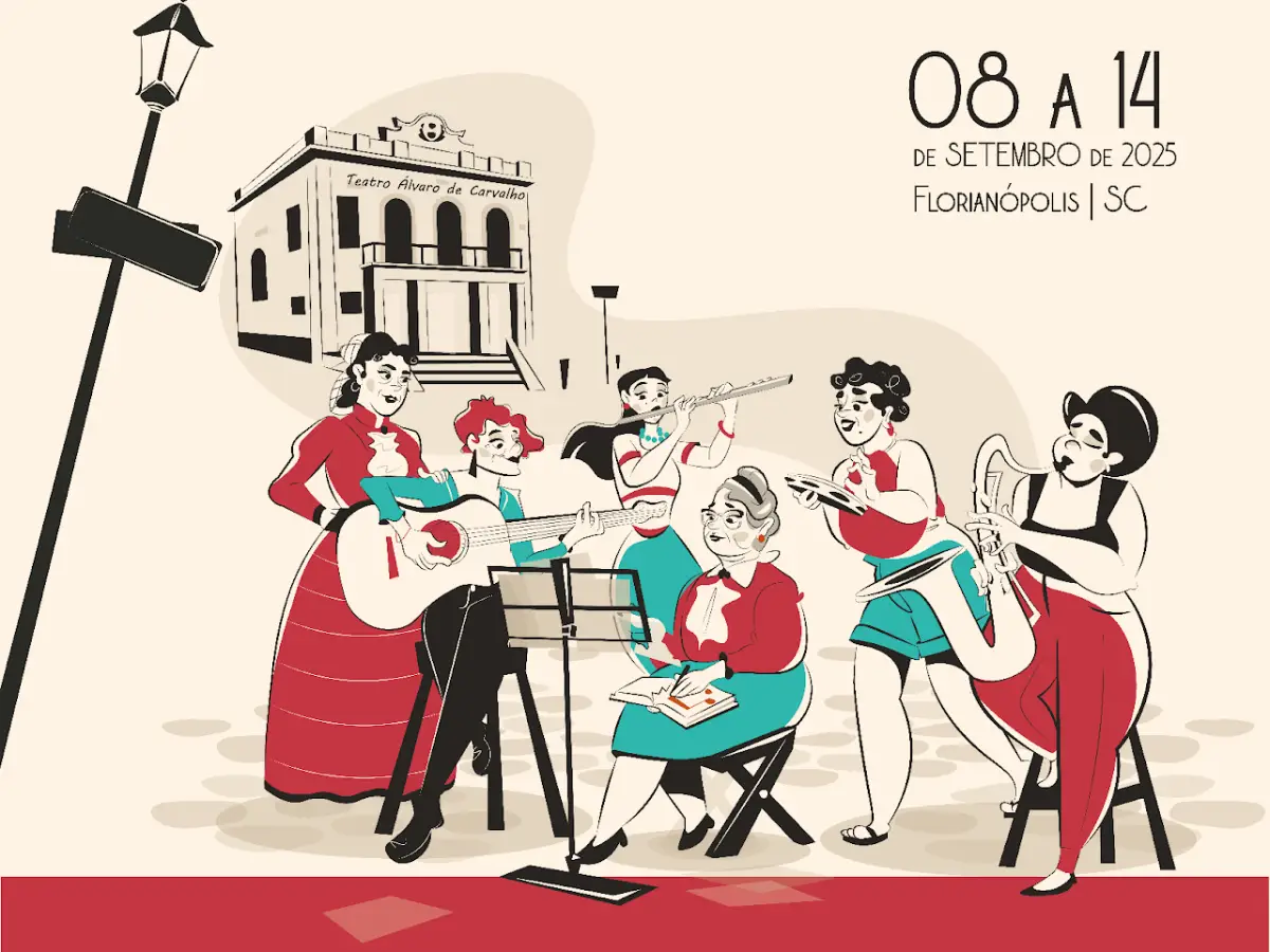2º Festival Choro Mulheril abre inscrições para oficinas gratuitas com grandes nomes do gênero musical em Florianópolis-SC