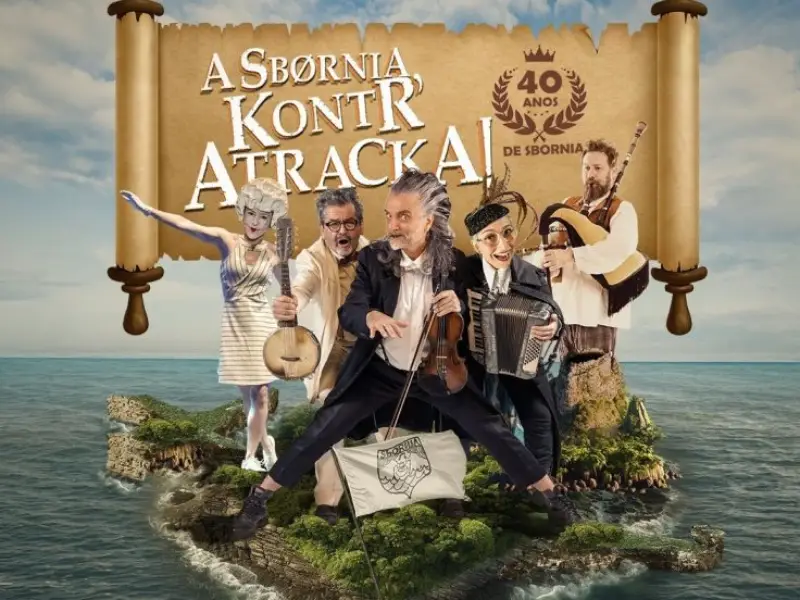 “A Sbørnia Kontr’Atracka” retorna a Florianópolis com sátira, música e humor nonsense