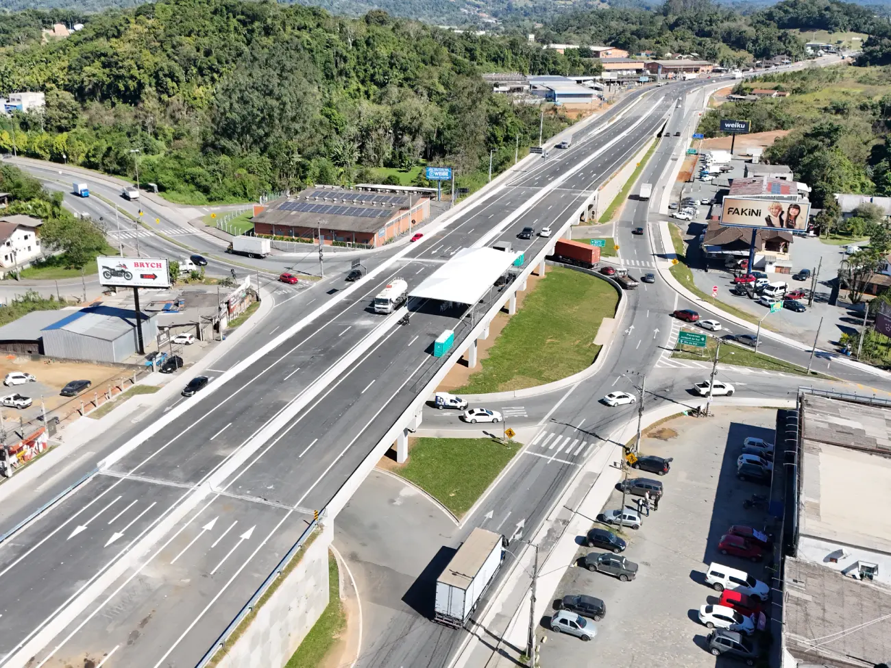 Governo Federal entrega Complexo Viário do Badenfurt em Blumenau, melhorando a mobilidade na BR-470