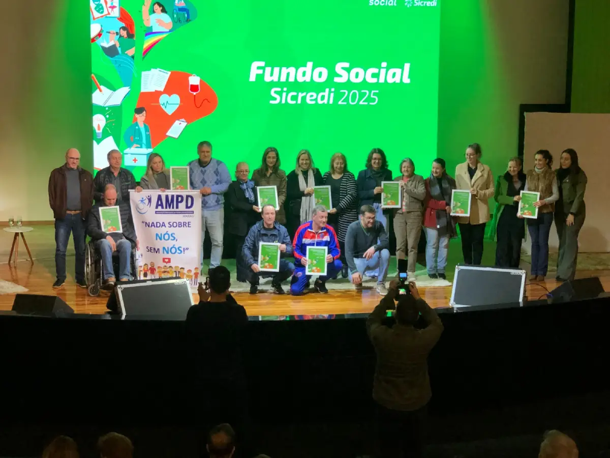 Sicredi Aliança RS/SC/ES divulga projetos contemplados no Fundo Social 2025