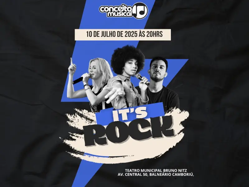 It’s Rock celebra o Dia Mundial do Rock com um espetáculo vibrante no palco do Bruno Nitz