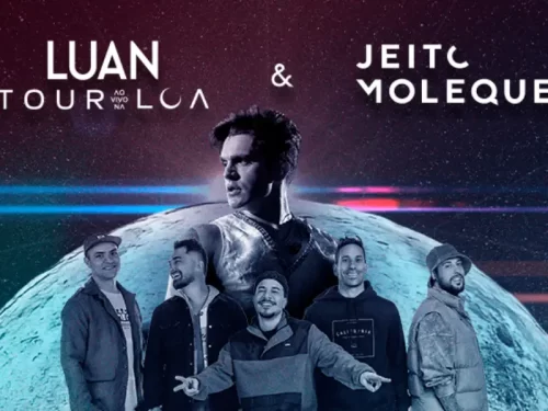 Luan Santana chega à Arena Opus para uma noite inesquecível ao lado do Jeito Moleque