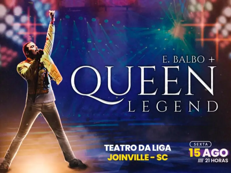 Magia de Freddie Mercury ganha vida no Teatro da Liga